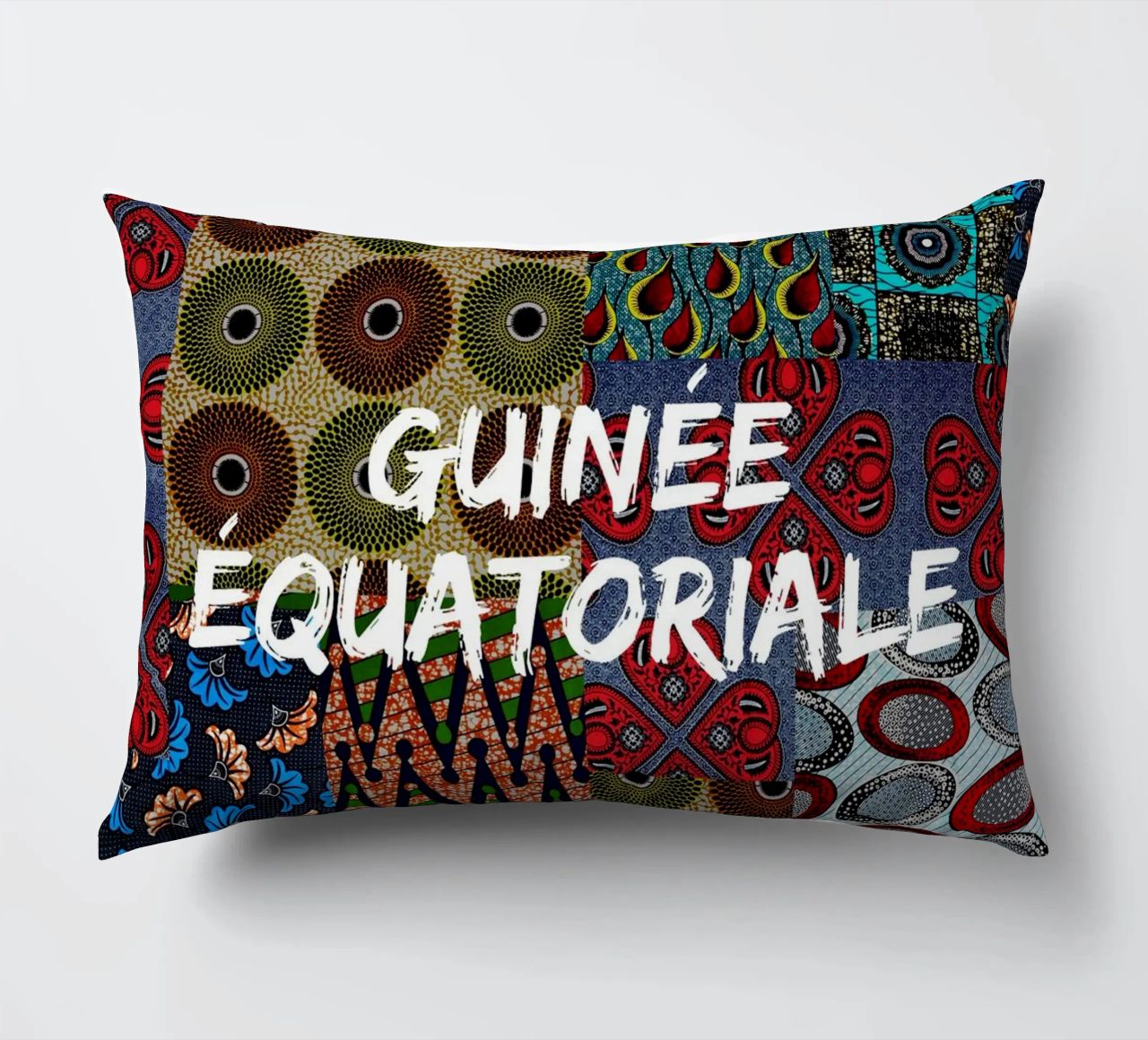 Guinée Equatoriale coussin de Mathudace Créas
