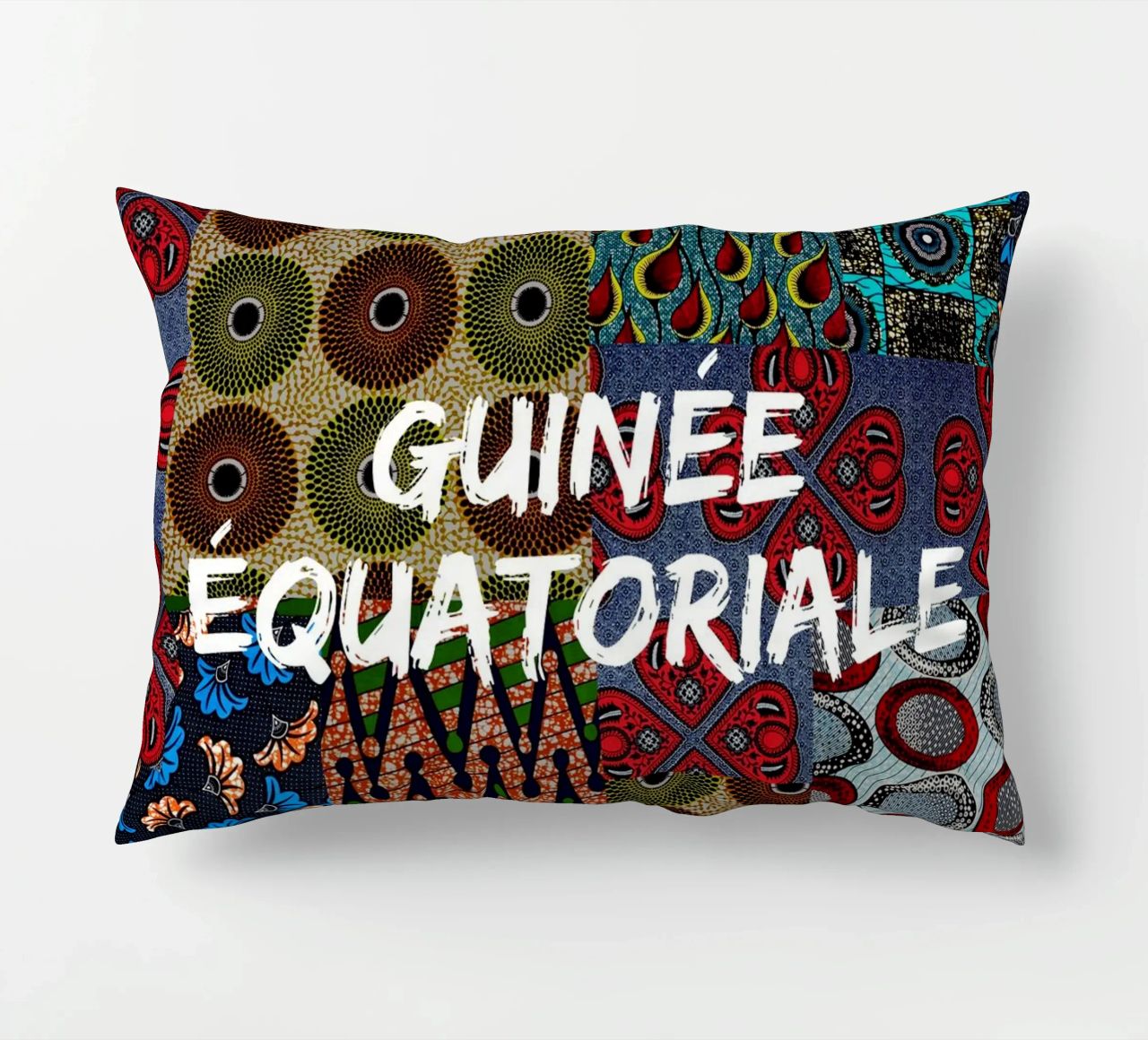 Guinée Equatoriale coussin de Mathudace Créas