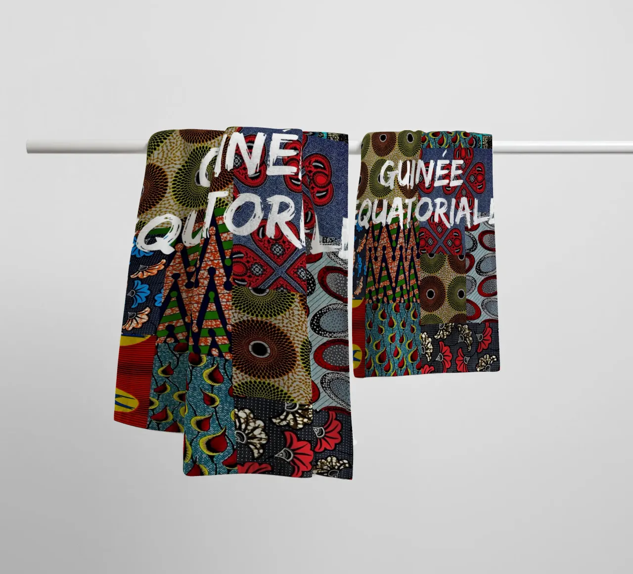 Guinée Equatoriale Handtuch von Mathudace Créas