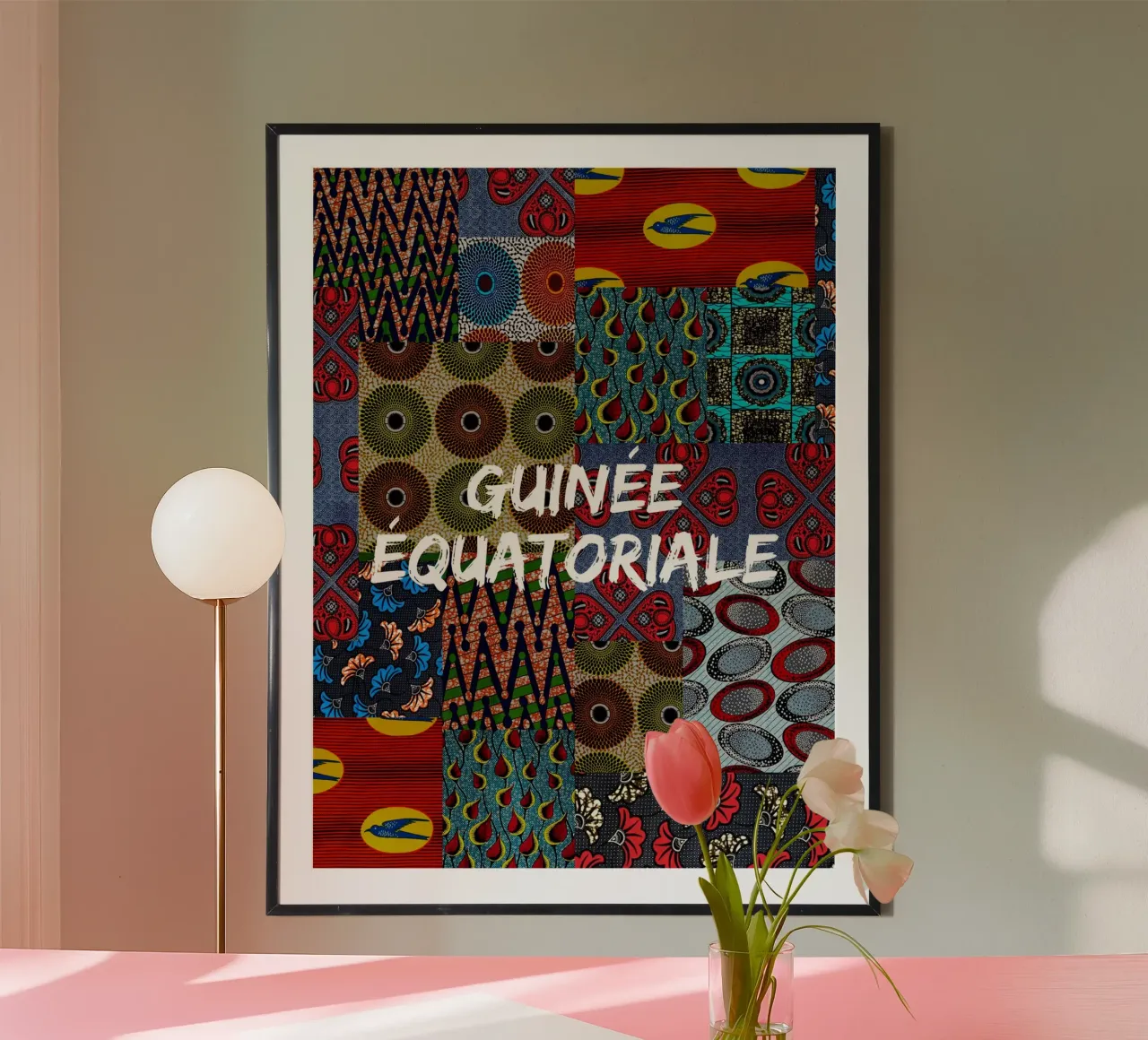 Guinée Equatoriale poster da Mathudace Créas