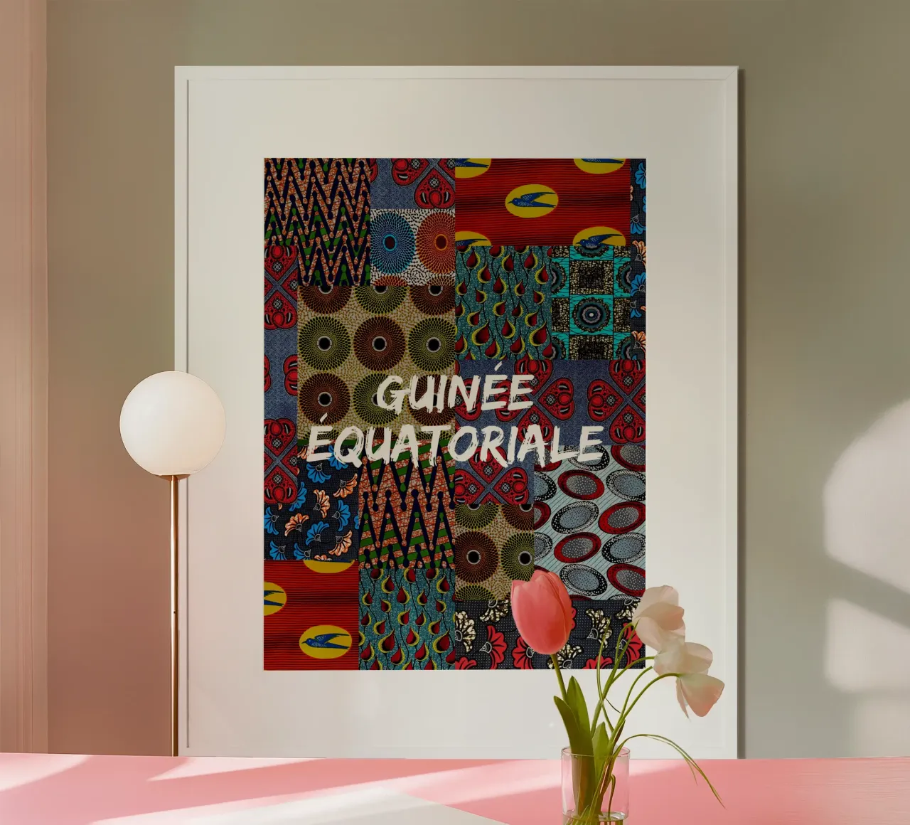 Guinée Equatoriale poster da Mathudace Créas