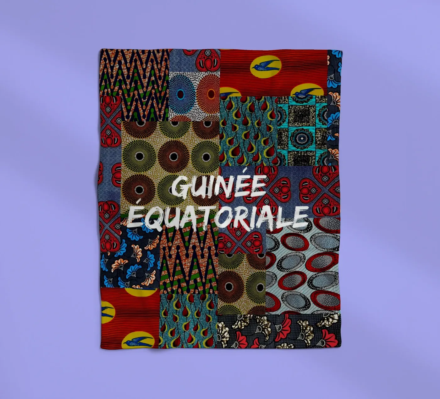 Guinée Equatoriale fleecedeken van Mathudace Créas