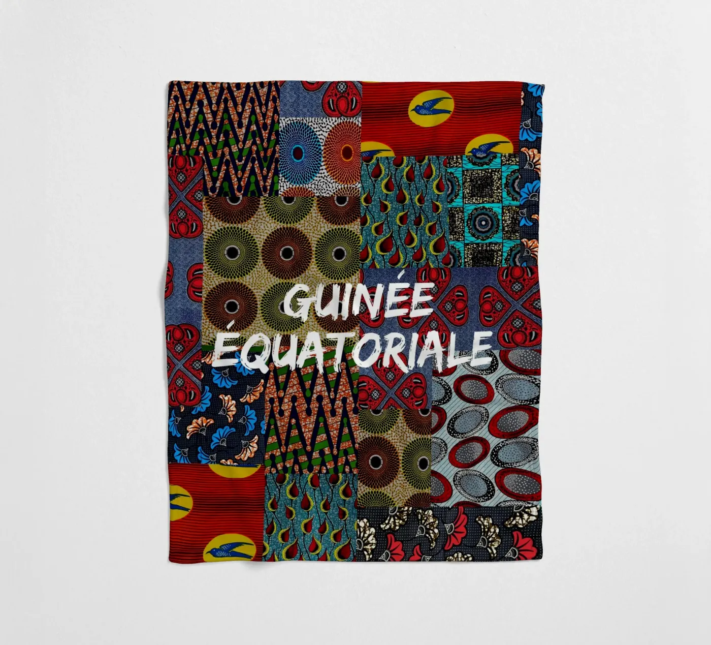 Guinée Equatoriale fleecedeken van Mathudace Créas