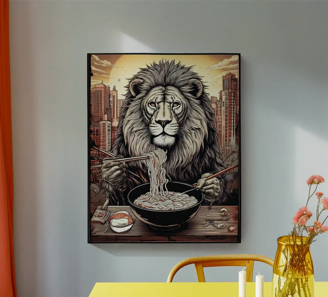 Lion diner plexiglass da tylerstudio