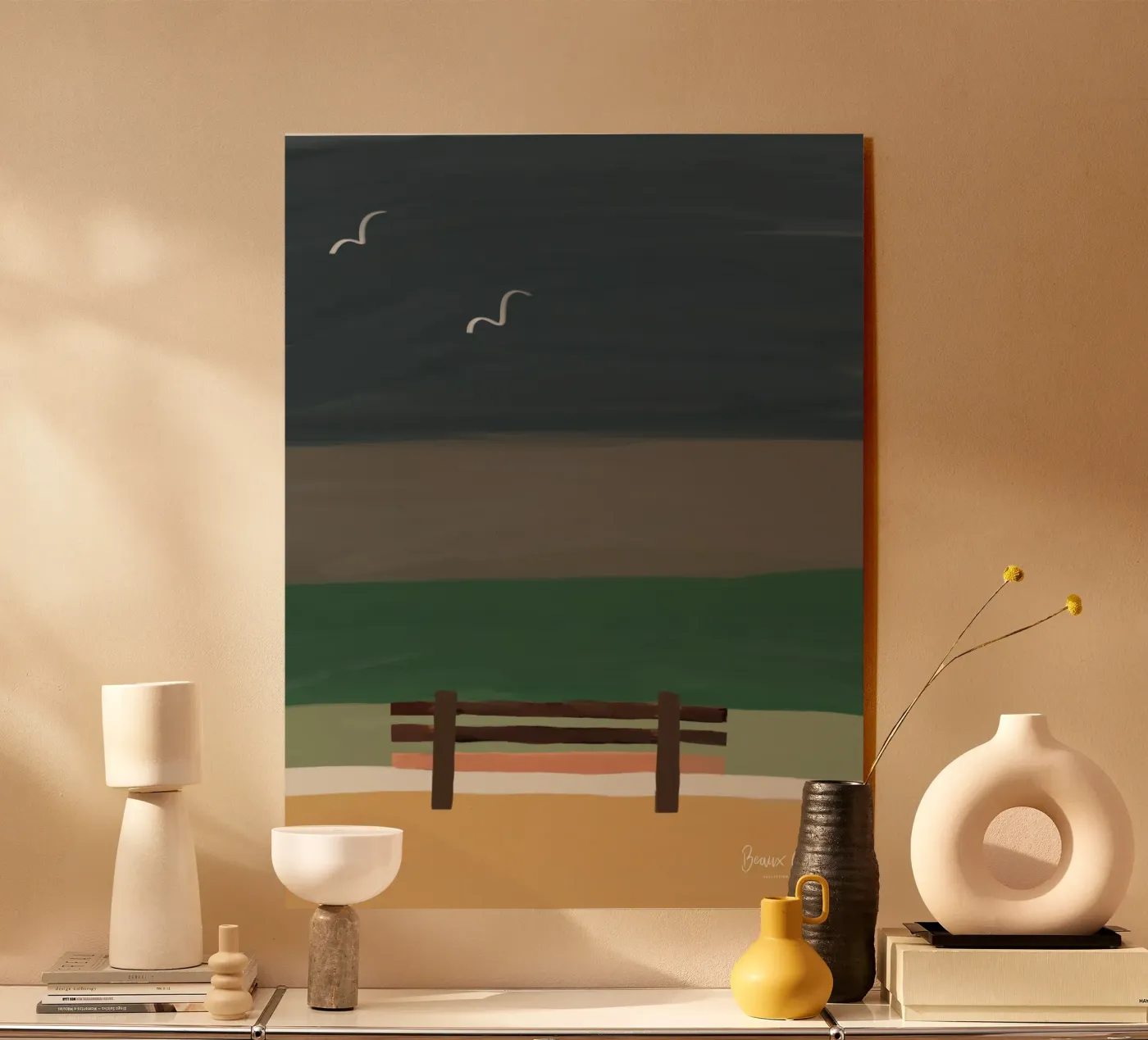 Prismatic Echoes Acryl-Glas von Mike Leymi