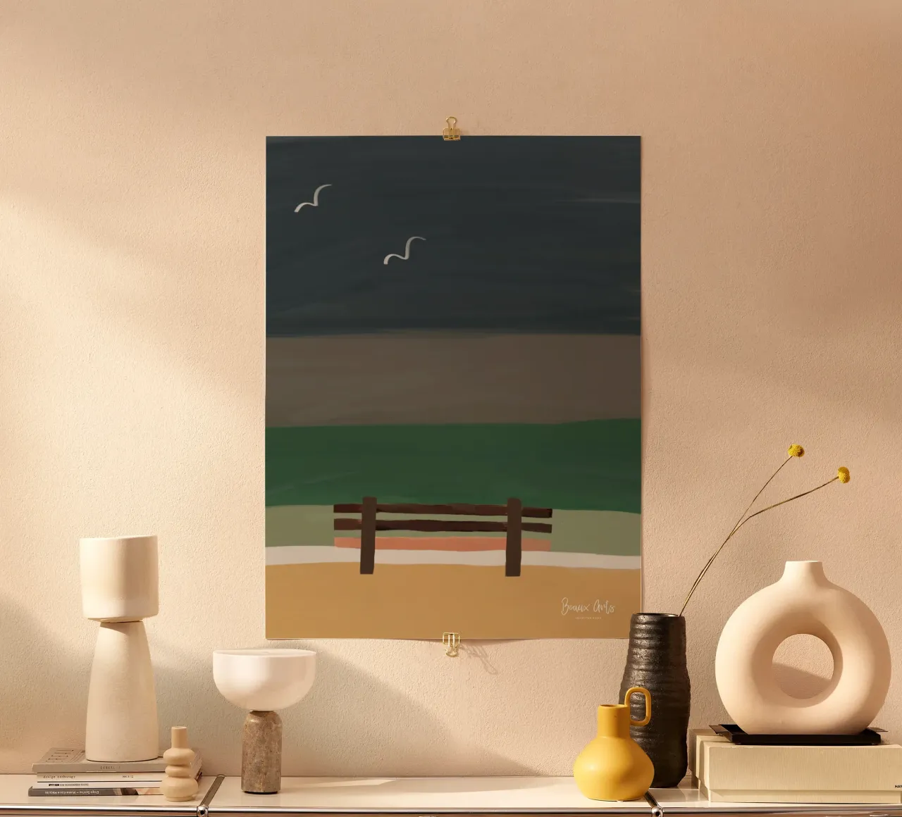 Prismatic Echoes poster da Mike Leymi