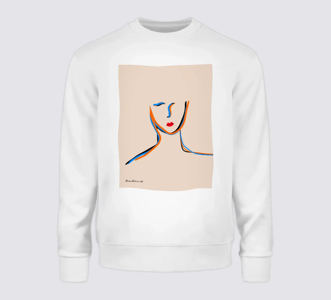 Color Fragments felpa da Mike Leymi