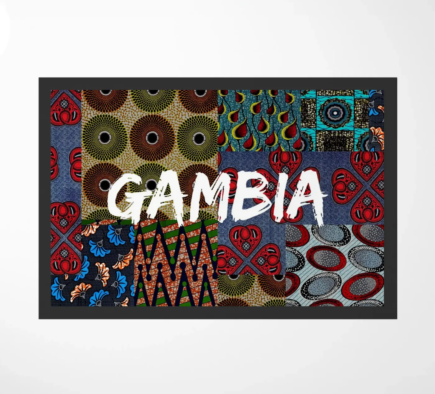 Gambia zerbino da Mathudace Créas