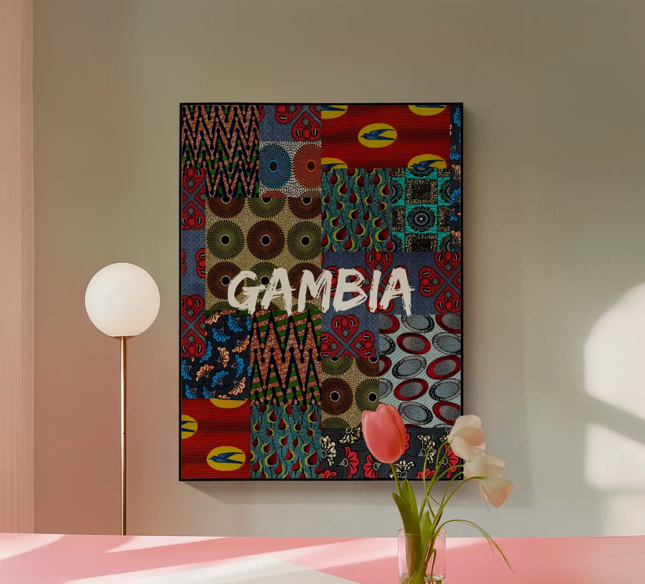 Gambia plexiglass da Mathudace Créas