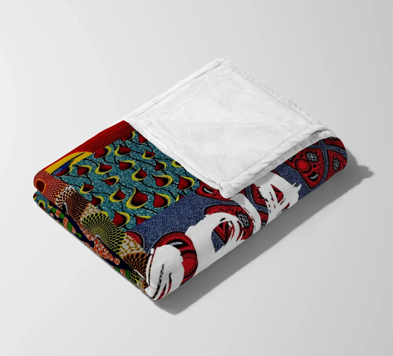 Gambia coperta in pile da Mathudace Créas