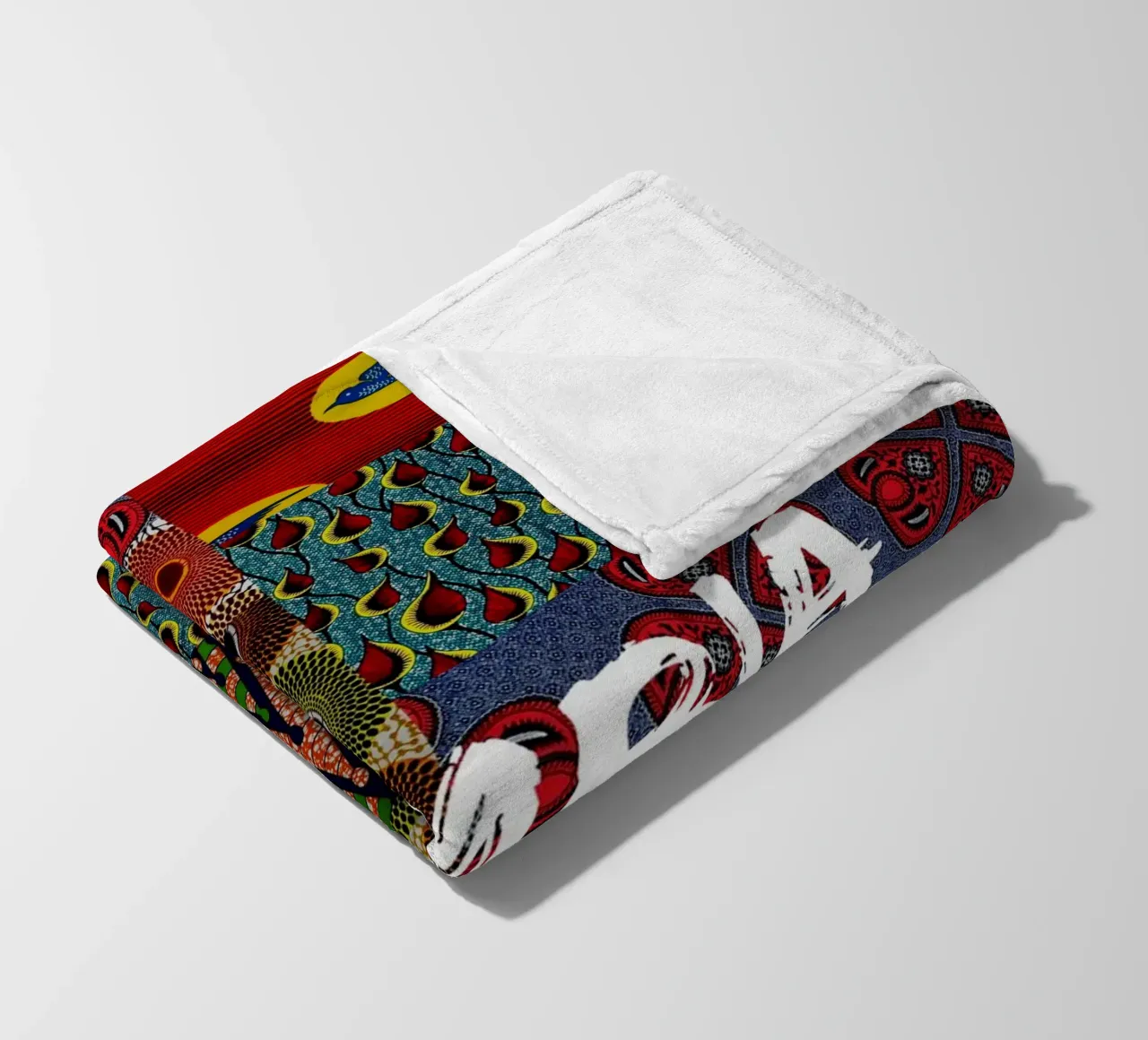 Gambia coperta in pile da Mathudace Créas