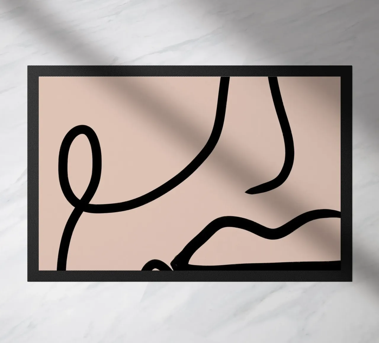 Vibrant Flow deurmat van Mike Leymi