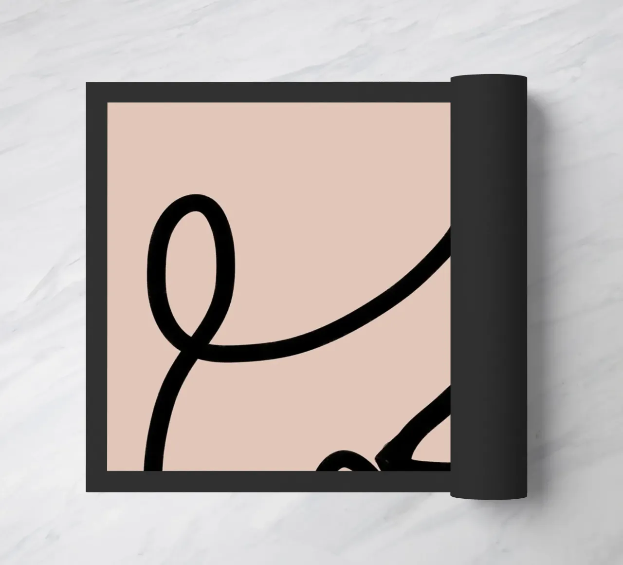 Vibrant Flow deurmat van Mike Leymi