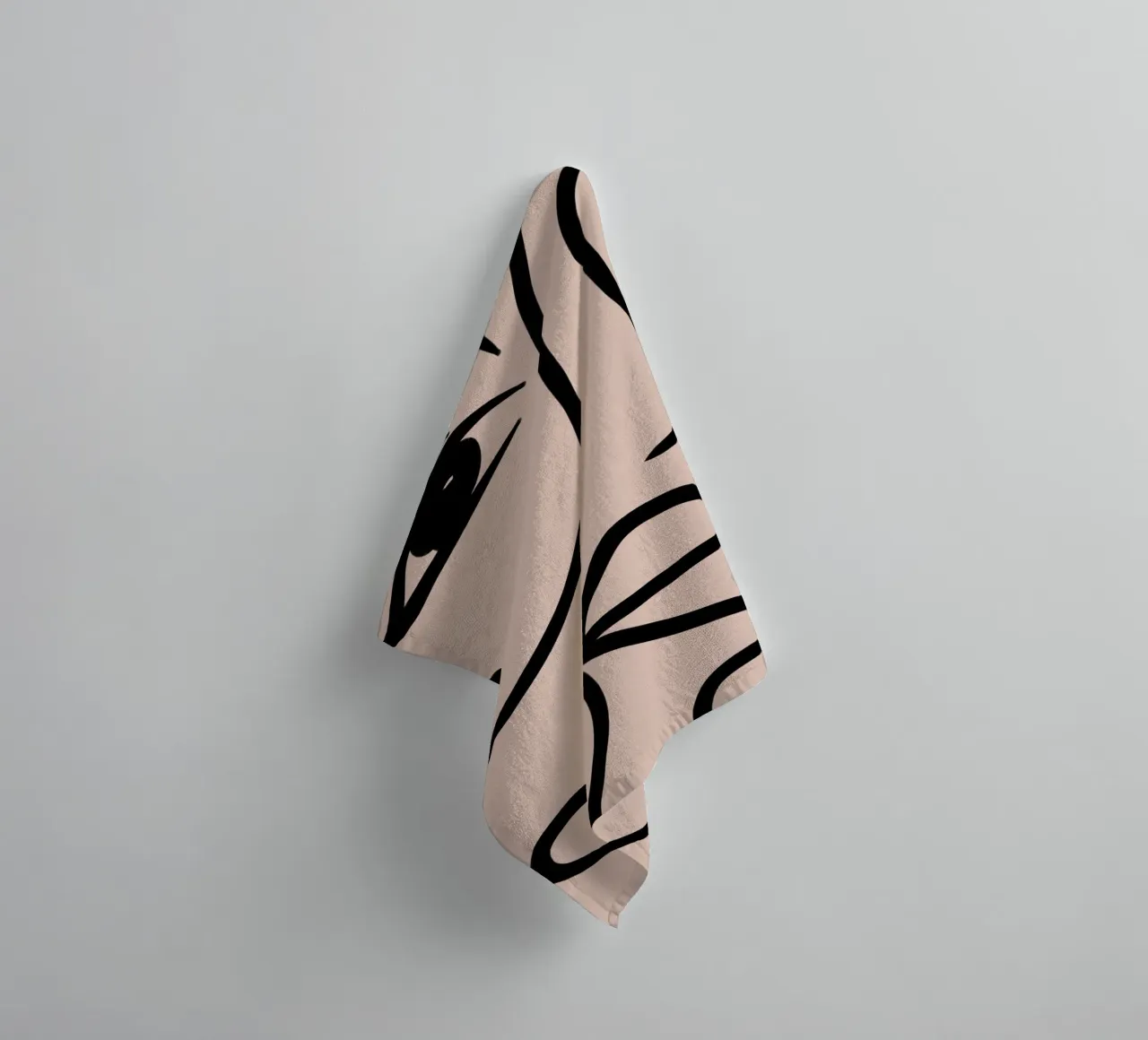 Vibrant Flow asciugamano da bagno da Mike Leymi