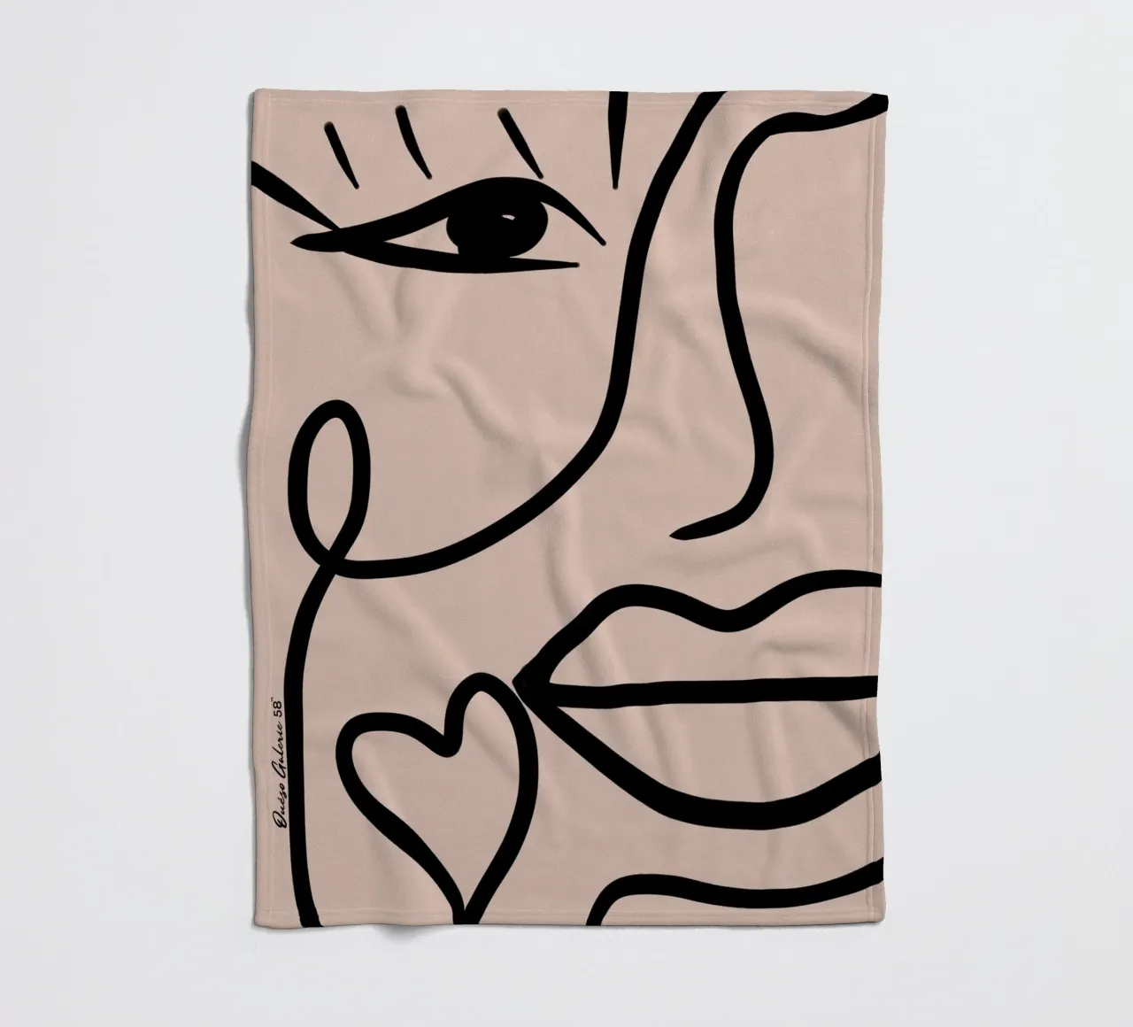 Vibrant Flow fleecedeken van Mike Leymi