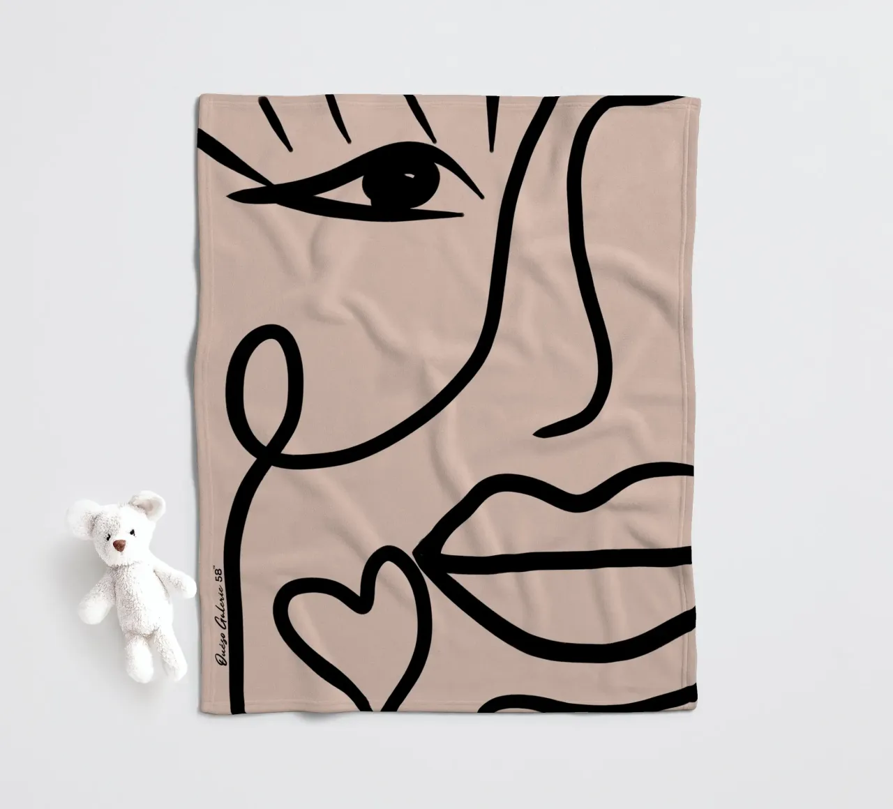 Vibrant Flow fleecedeken van Mike Leymi