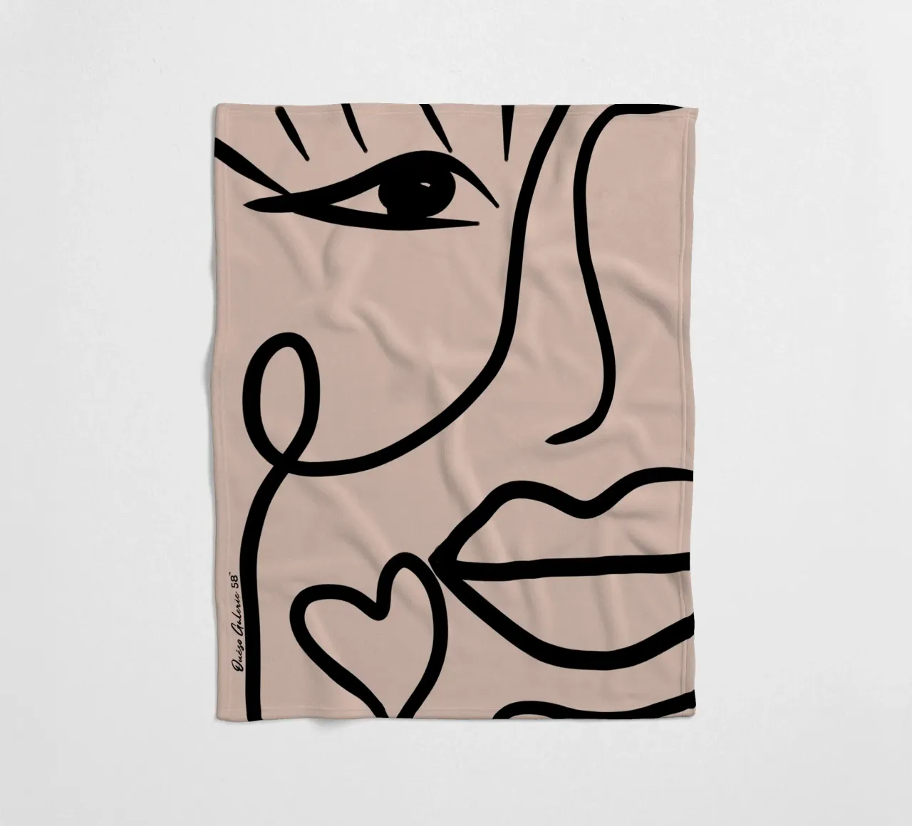 Vibrant Flow fleecedeken van Mike Leymi