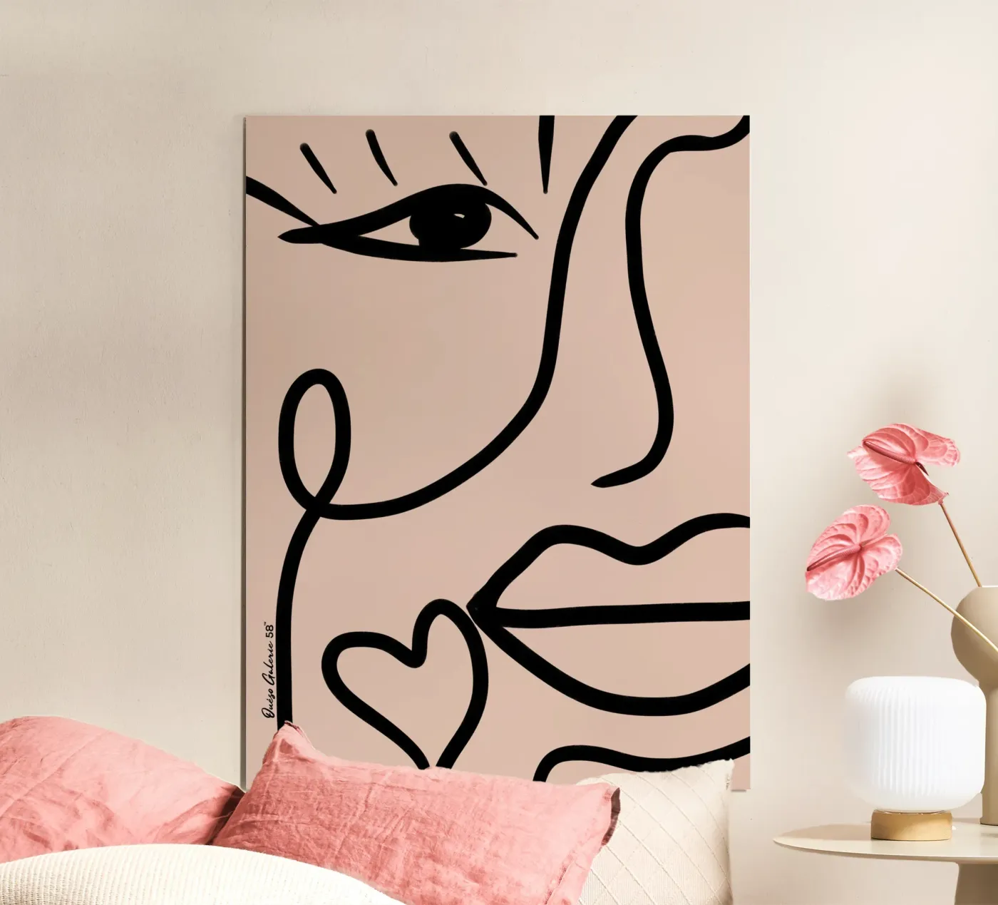 Vibrant Flow Poster von Mike Leymi