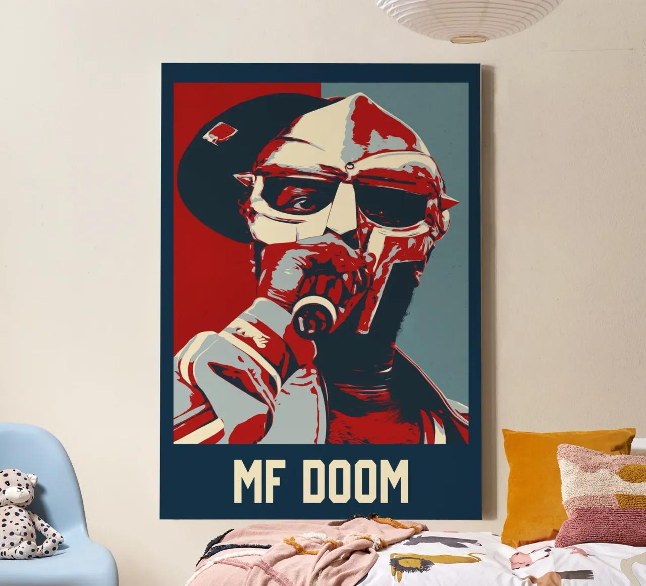 MF DOOM tela da HopeStudio