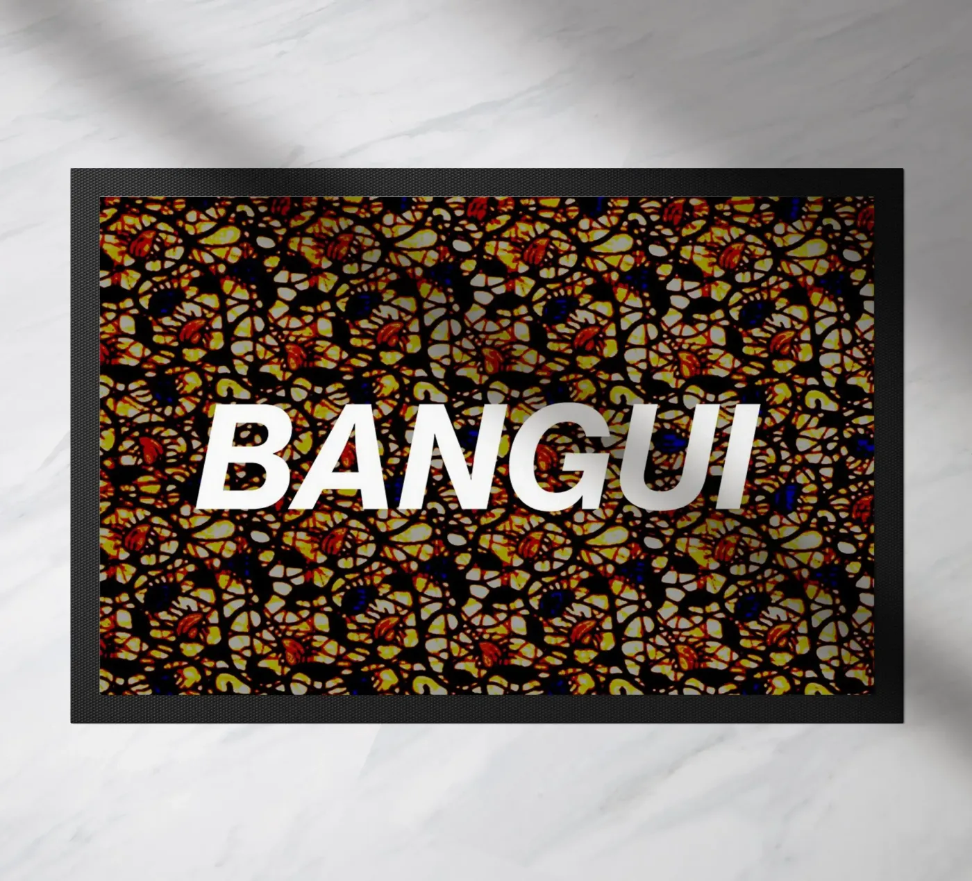 Bangui Fußmatte von Mathudace Créas