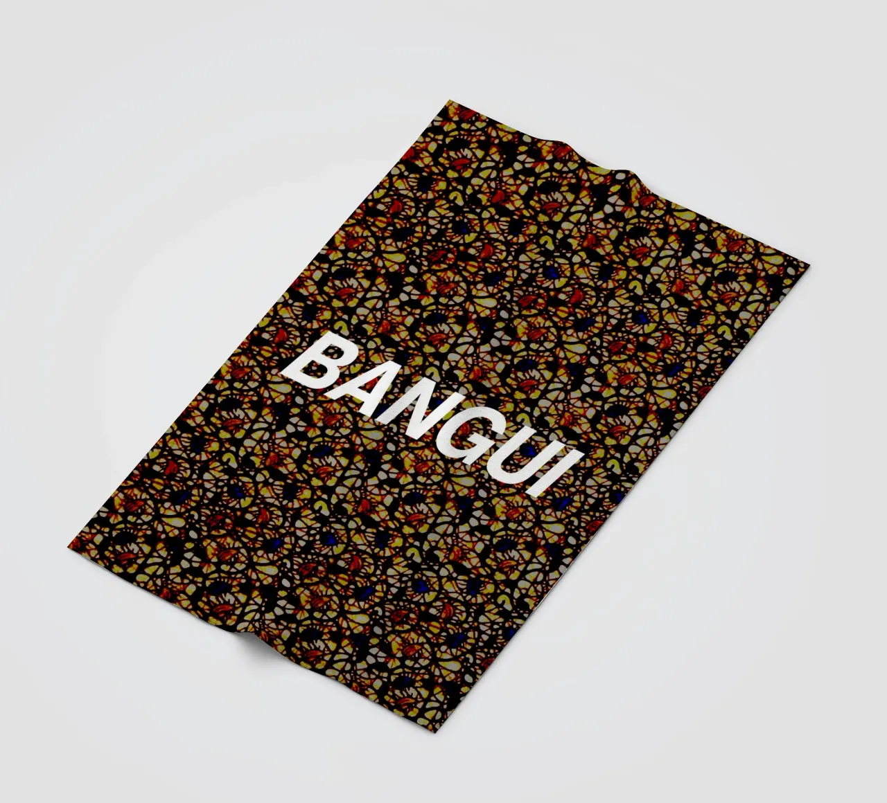 Bangui coperta in pile da Mathudace Créas