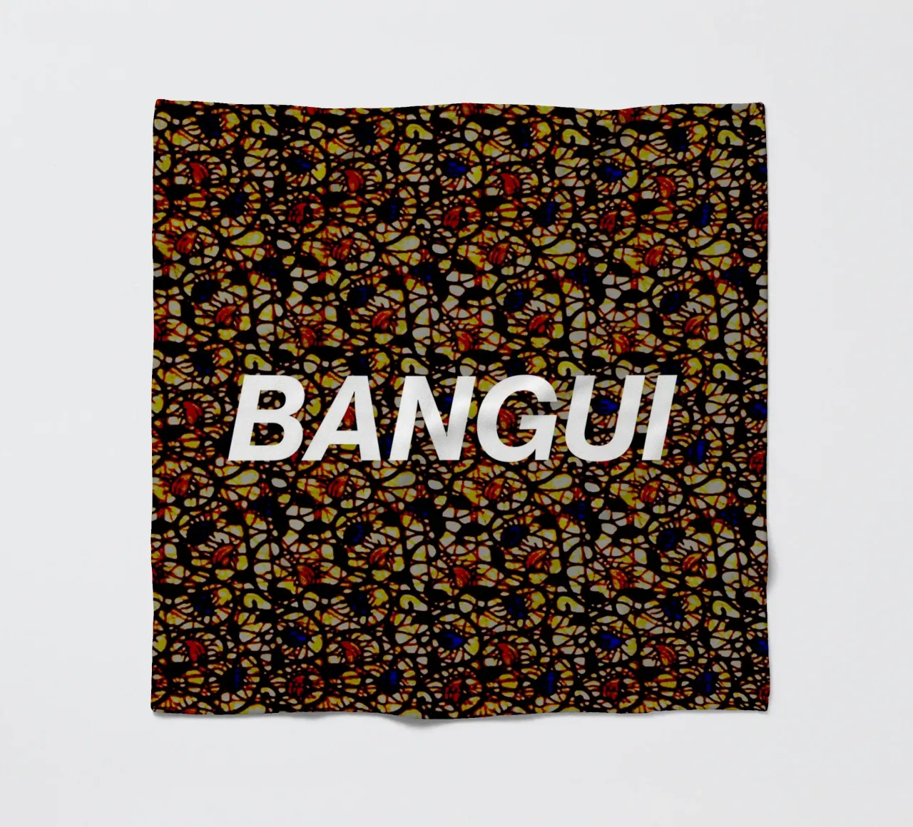 Bangui coperta in pile da Mathudace Créas