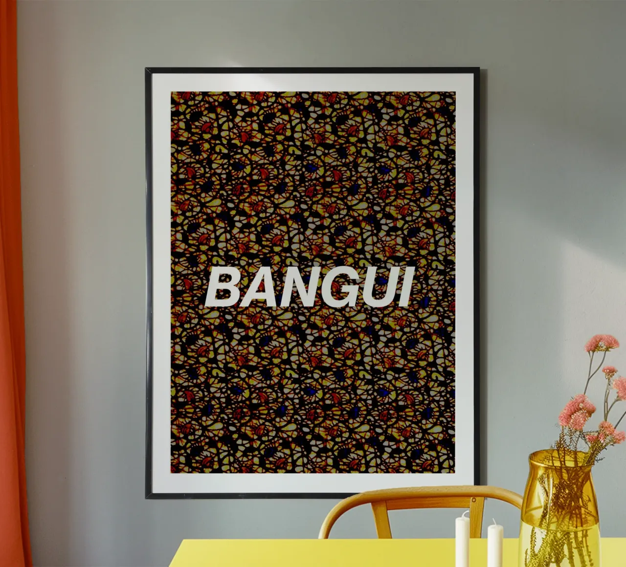 Bangui poster da Mathudace Créas