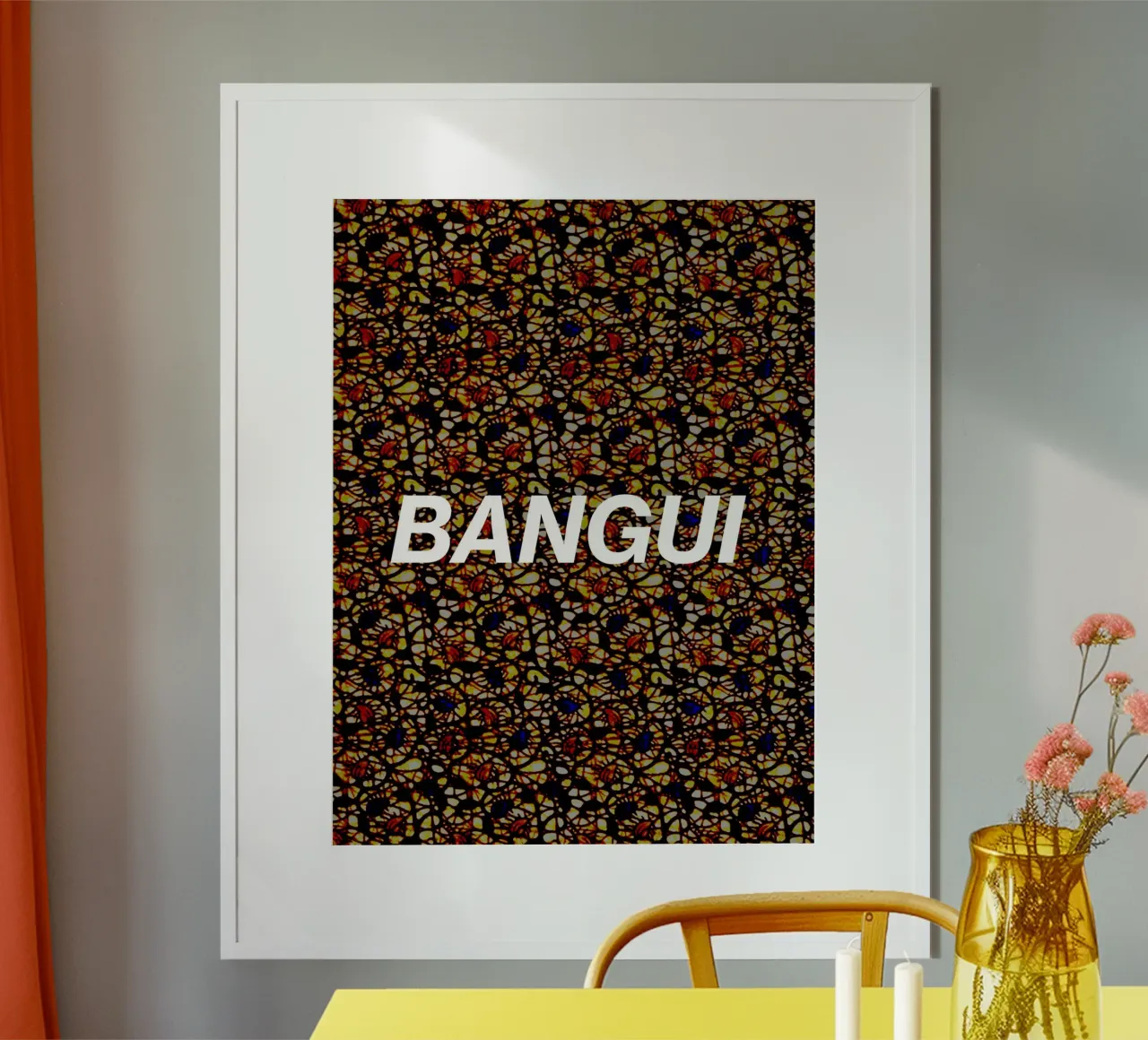 Bangui poster da Mathudace Créas