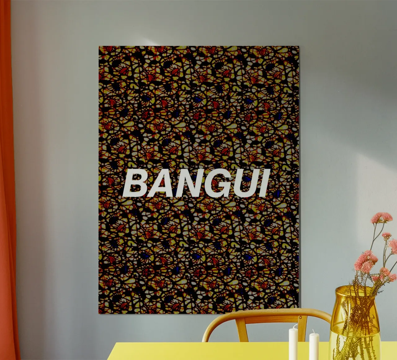 Bangui poster da Mathudace Créas