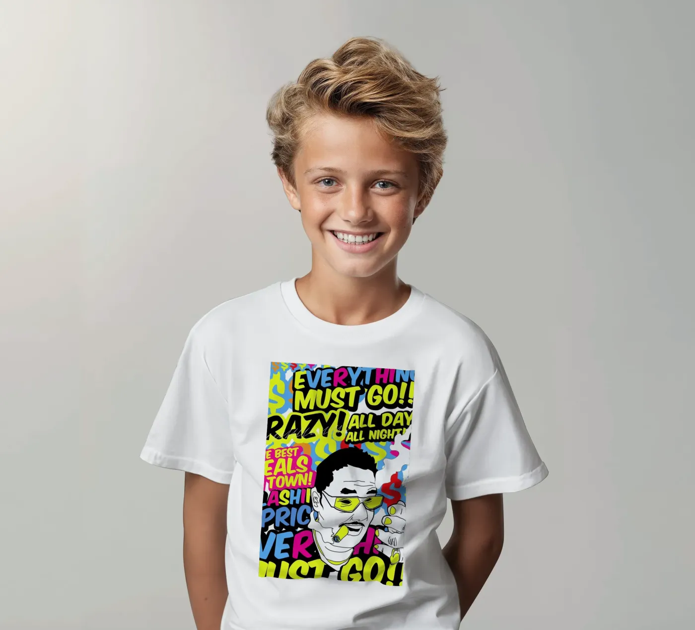 Everything kids t-shirt by JRuggs