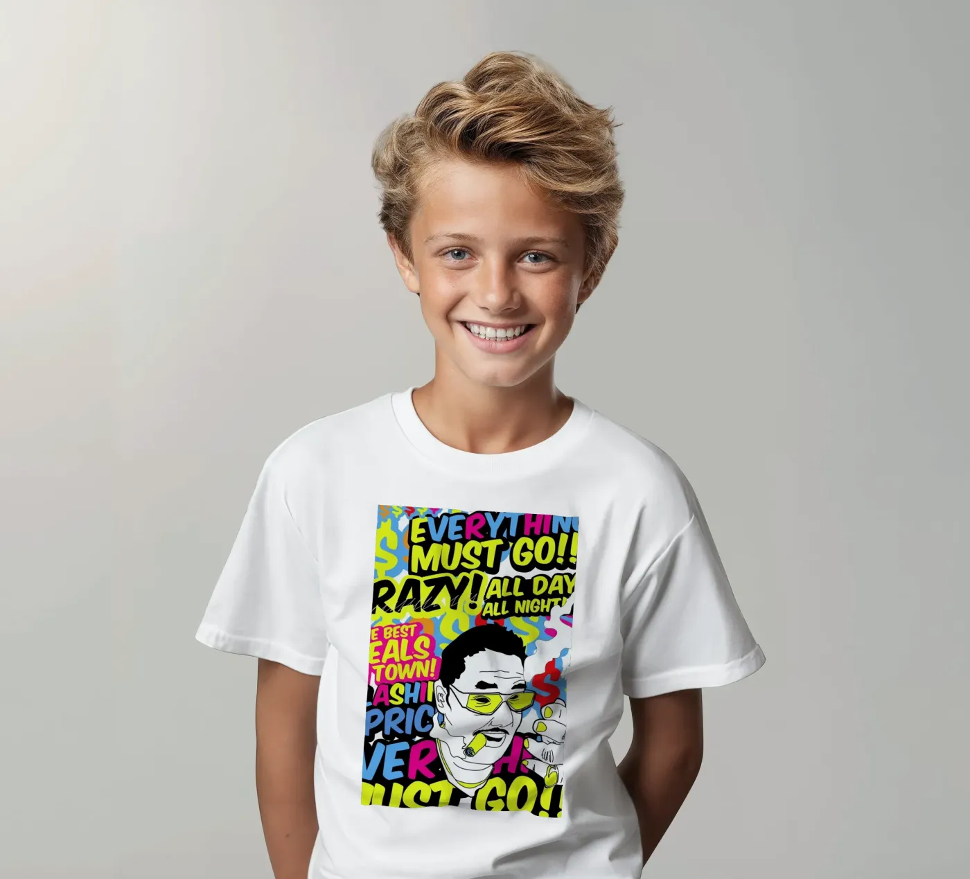 Everything kids t-shirt by JRuggs