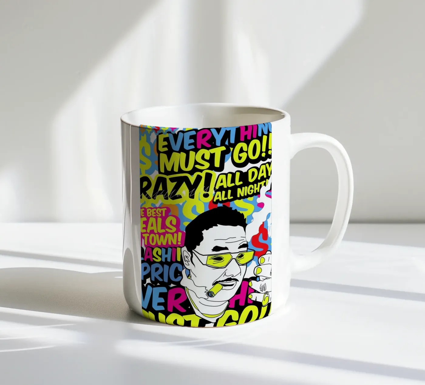 Everything ceramic mug by JRuggs