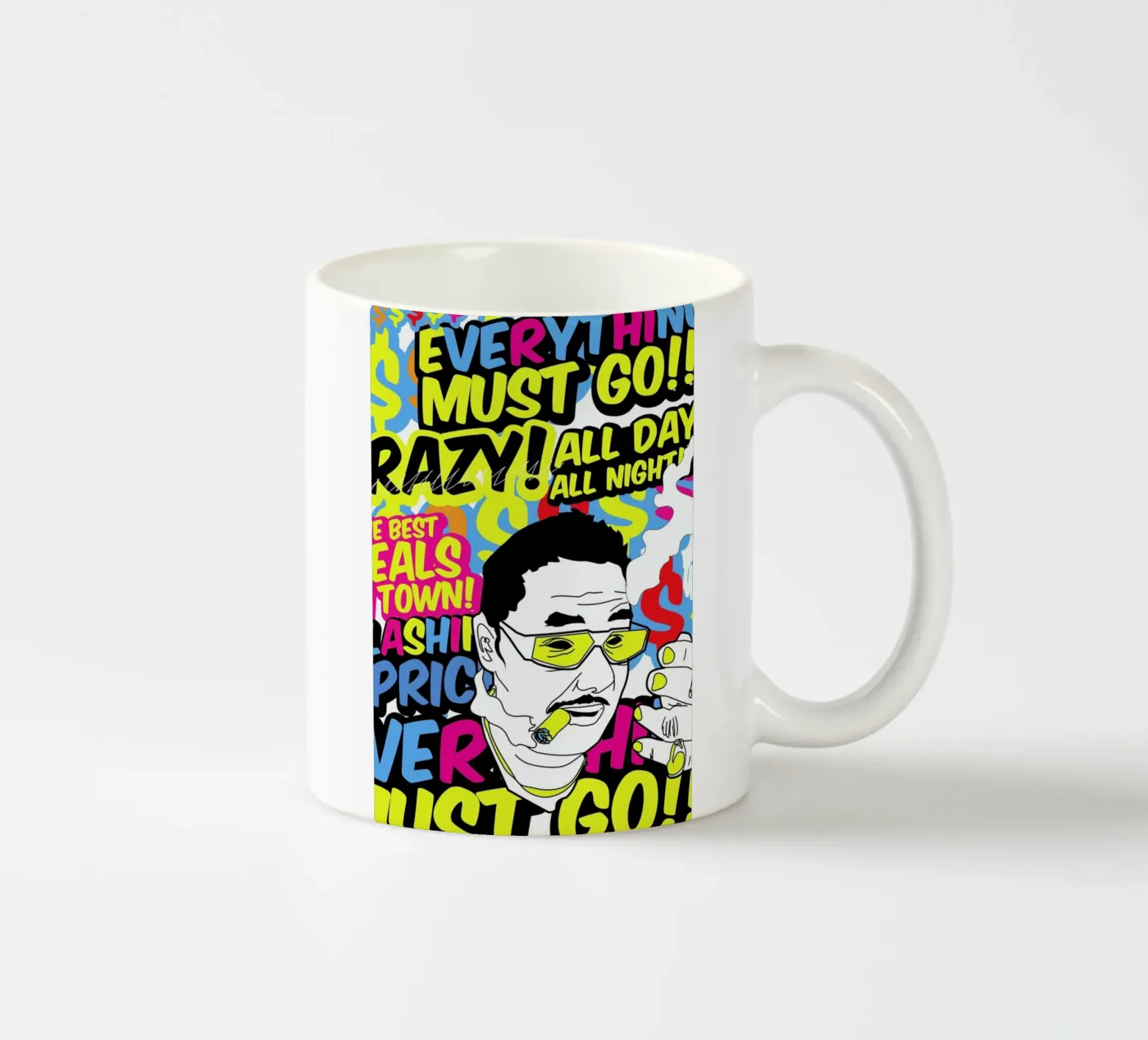 Everything ceramic mug by JRuggs
