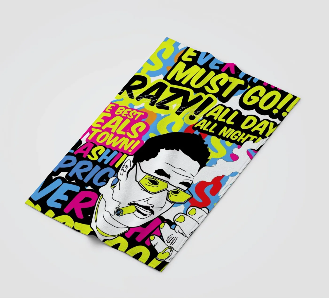 Everything fleece blanket by JRuggs