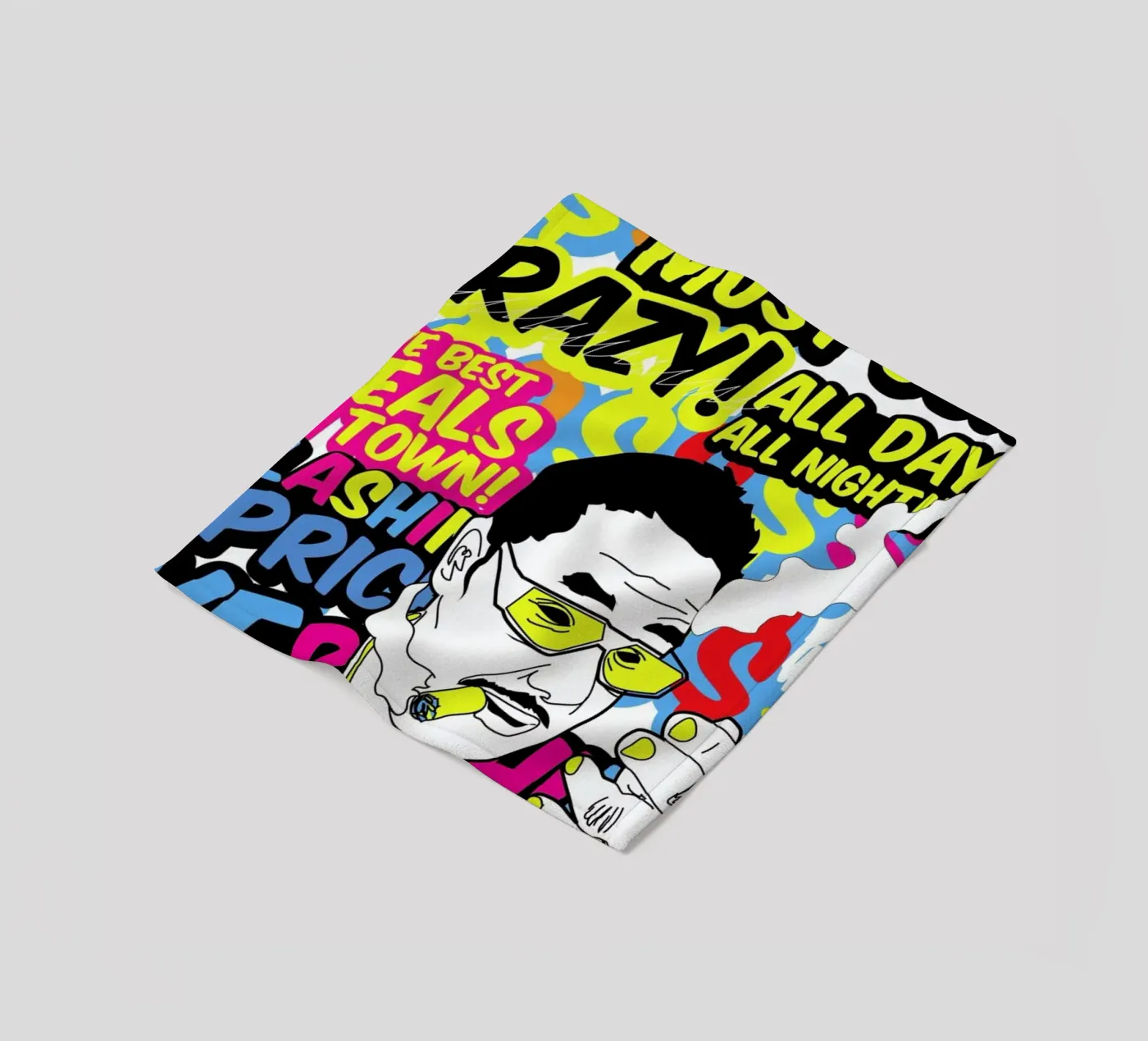 Everything fleece blanket by JRuggs