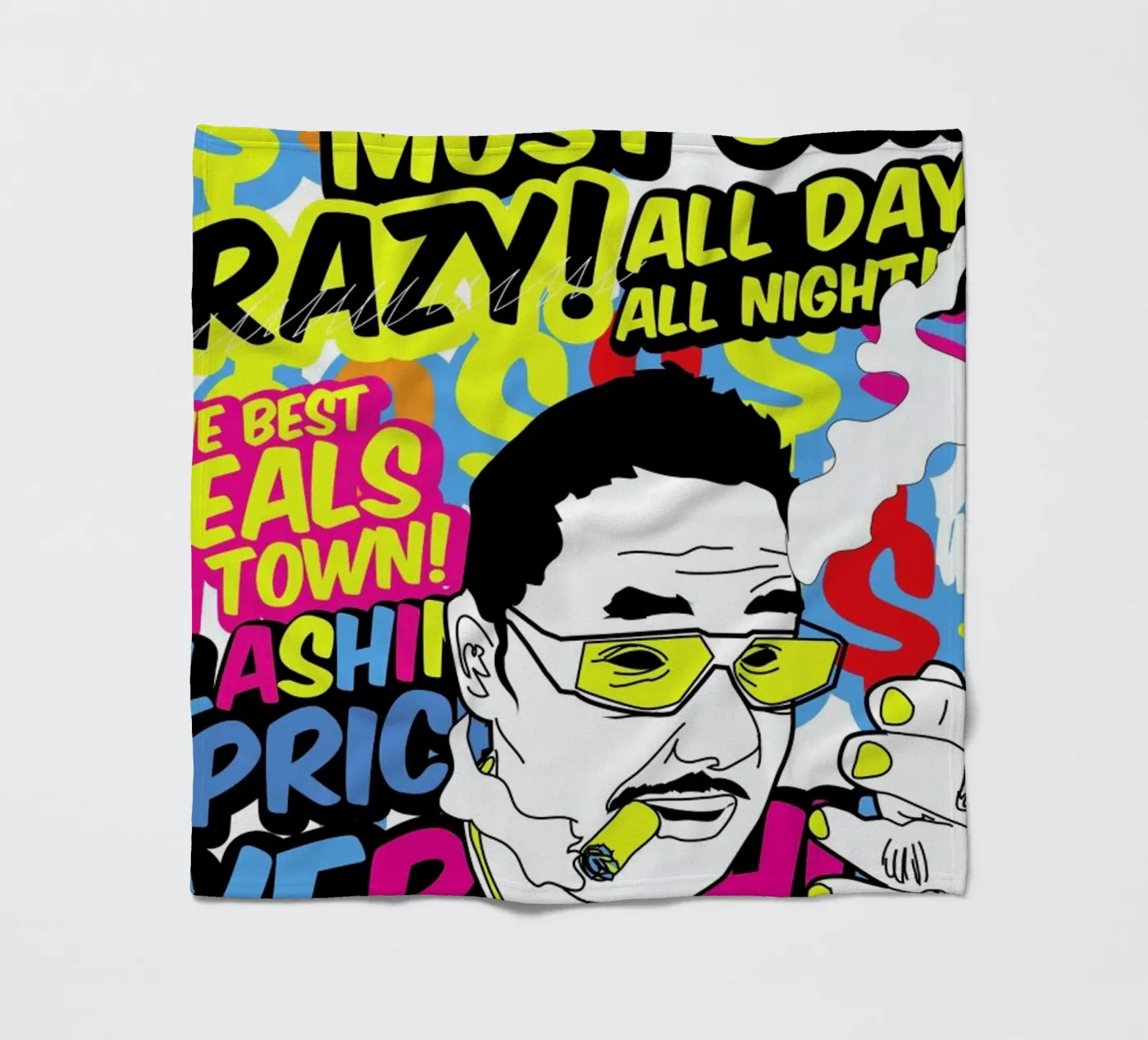 Everything fleece blanket by JRuggs