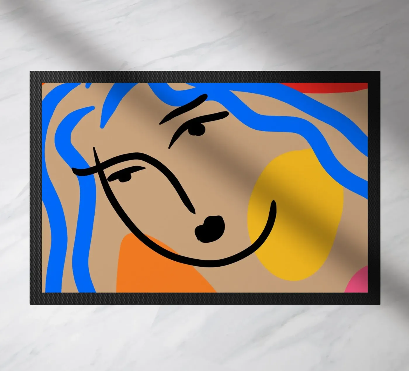 Soft Vibrations deurmat van Mike Leymi