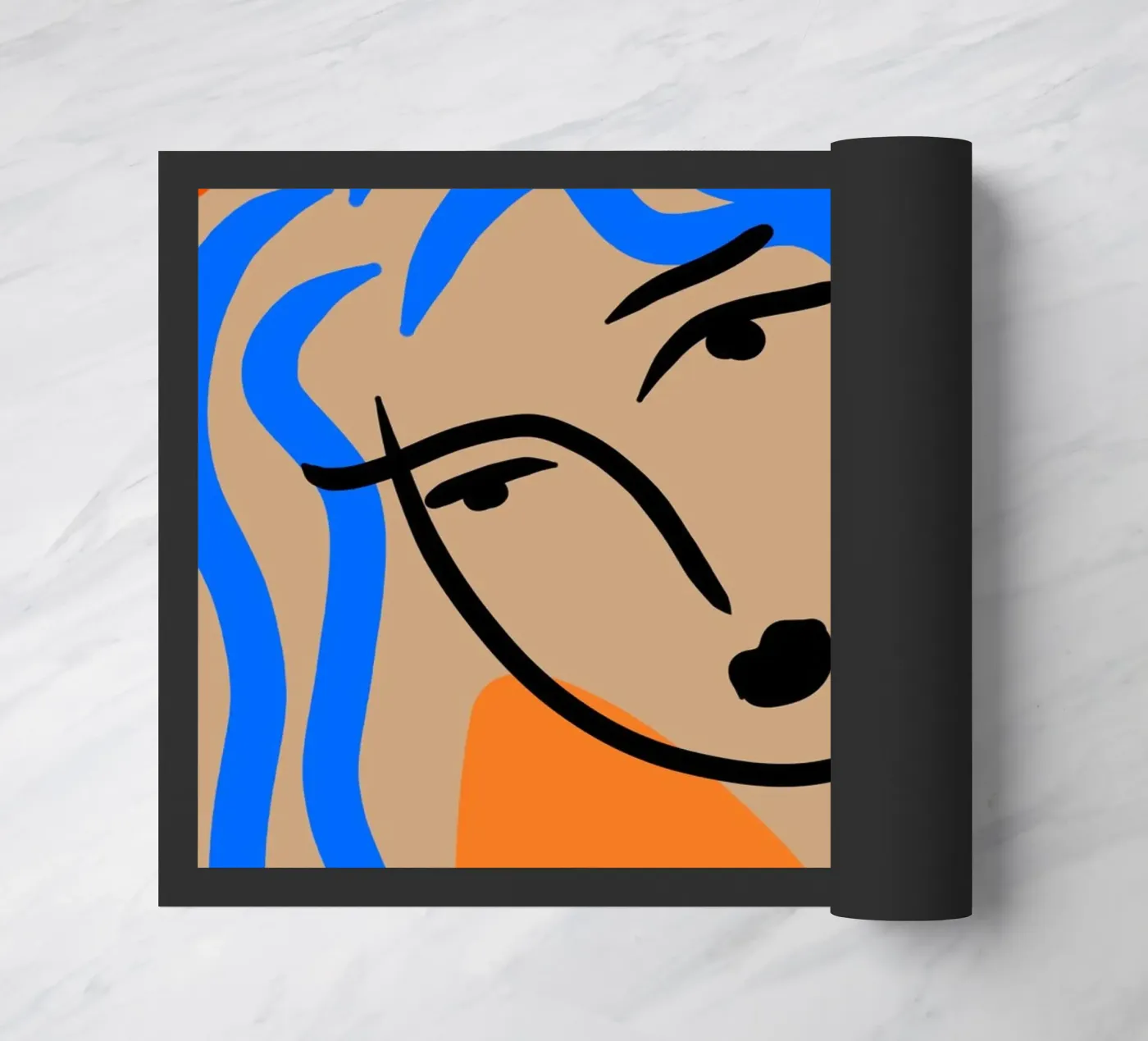 Soft Vibrations deurmat van Mike Leymi