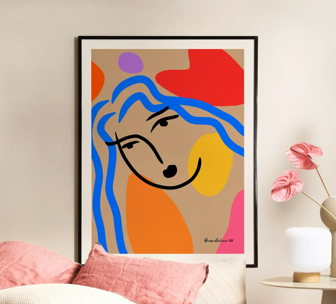 Soft Vibrations Poster von Mike Leymi