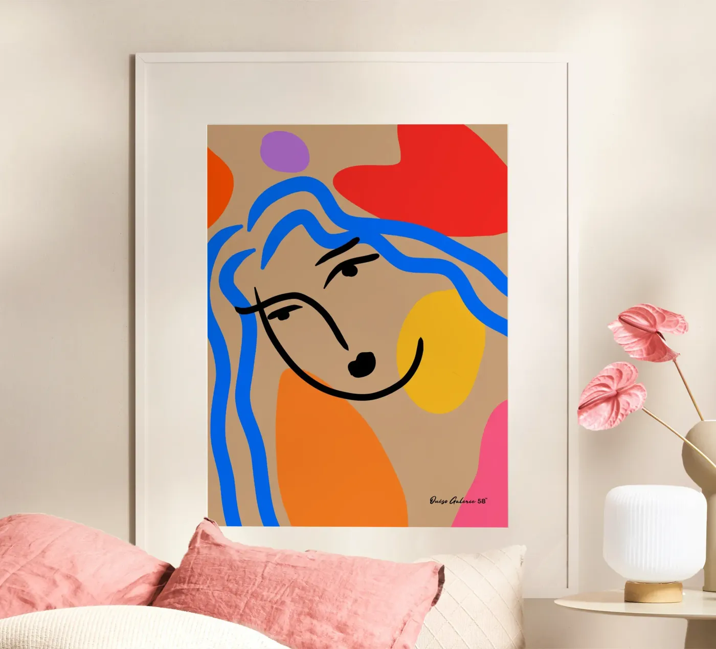 Soft Vibrations Poster von Mike Leymi