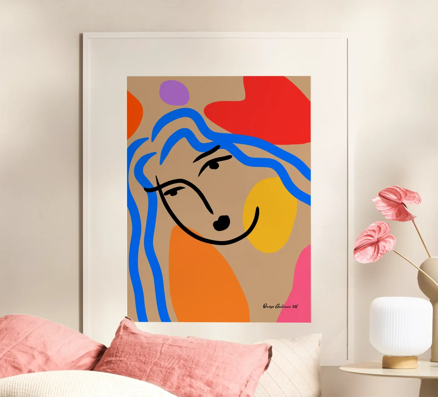 Soft Vibrations Poster von Mike Leymi