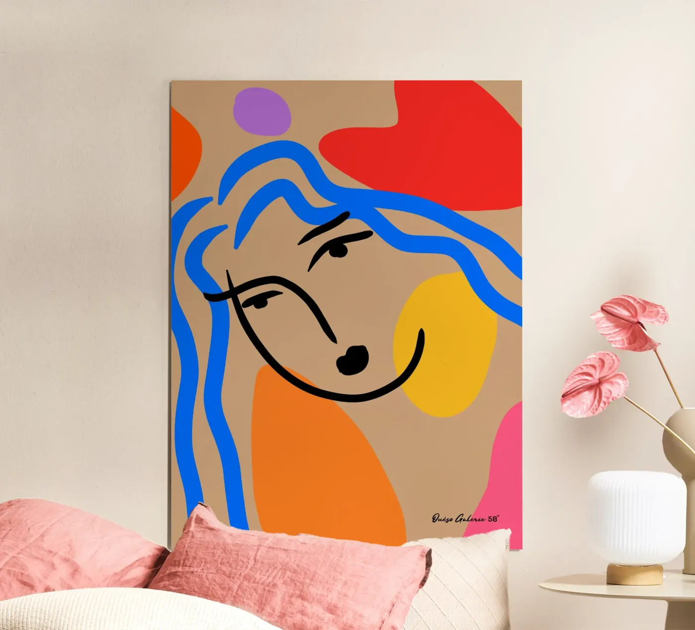 Soft Vibrations Poster von Mike Leymi