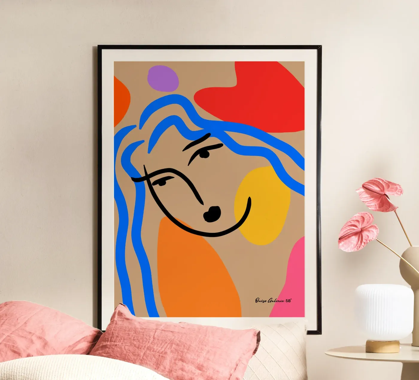 Soft Vibrations Poster von Mike Leymi