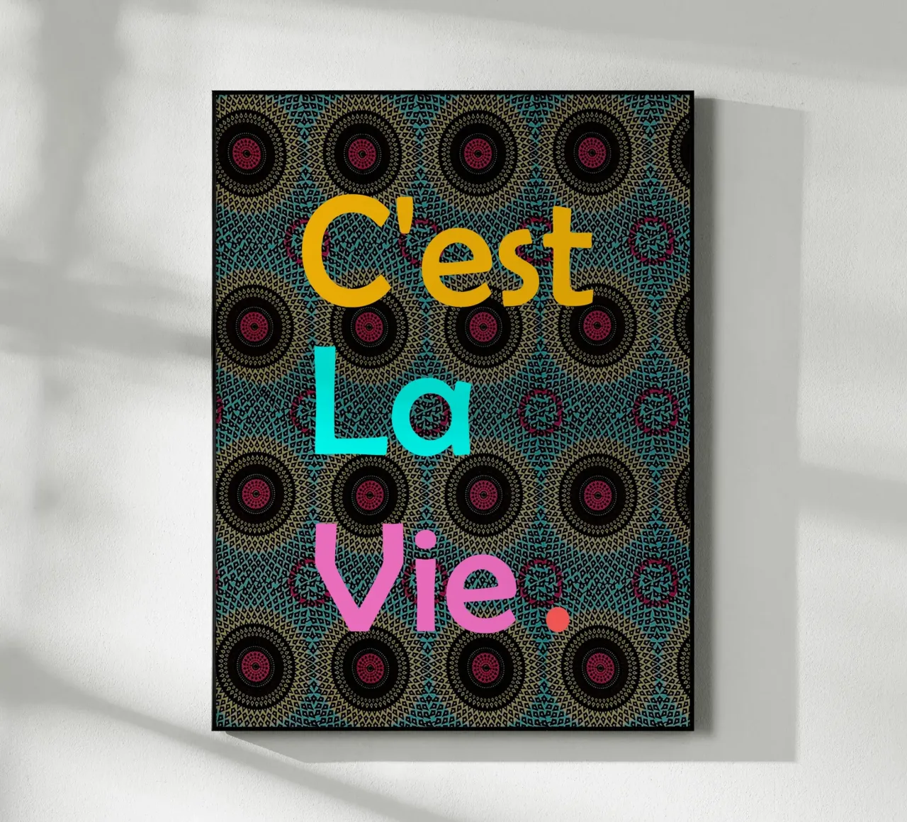 C'est la vie plexiglass da Mathudace Créas