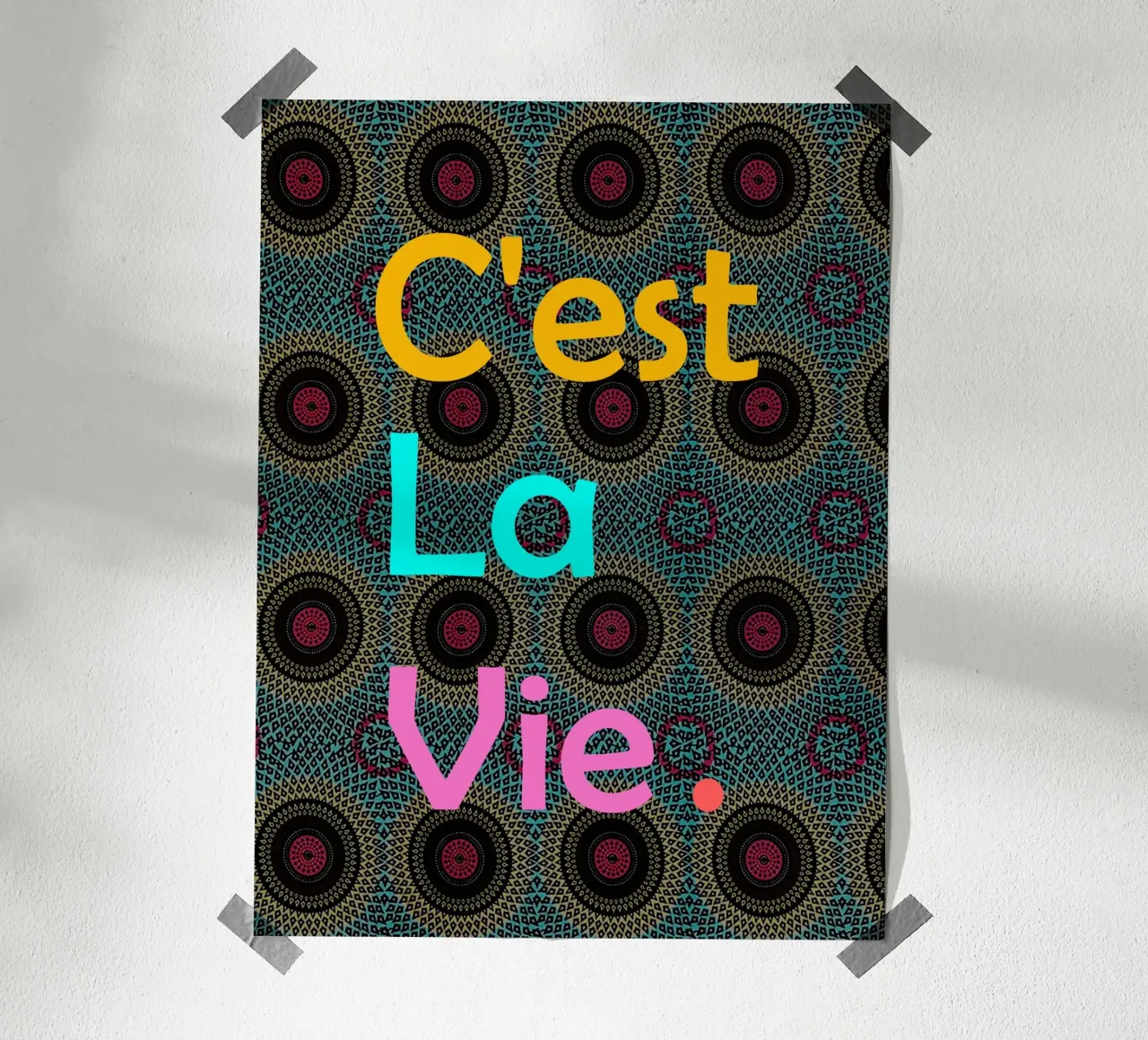C'est la vie carta hahnemühle da Mathudace Créas