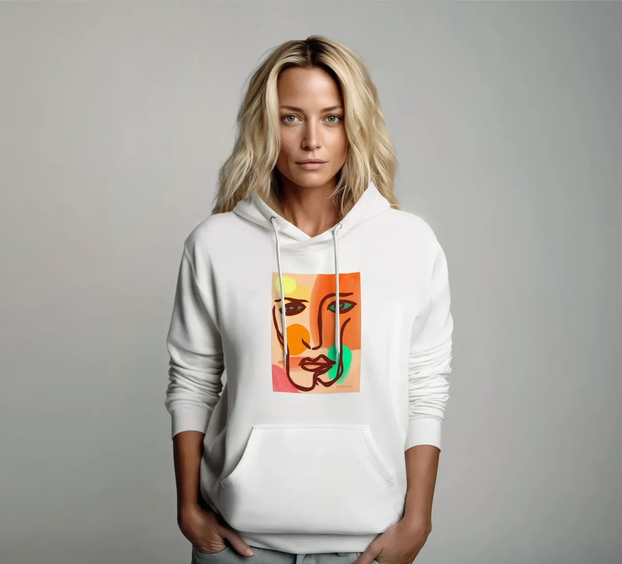 Dynamic Horizons felpa con cappuccio da Mike Leymi