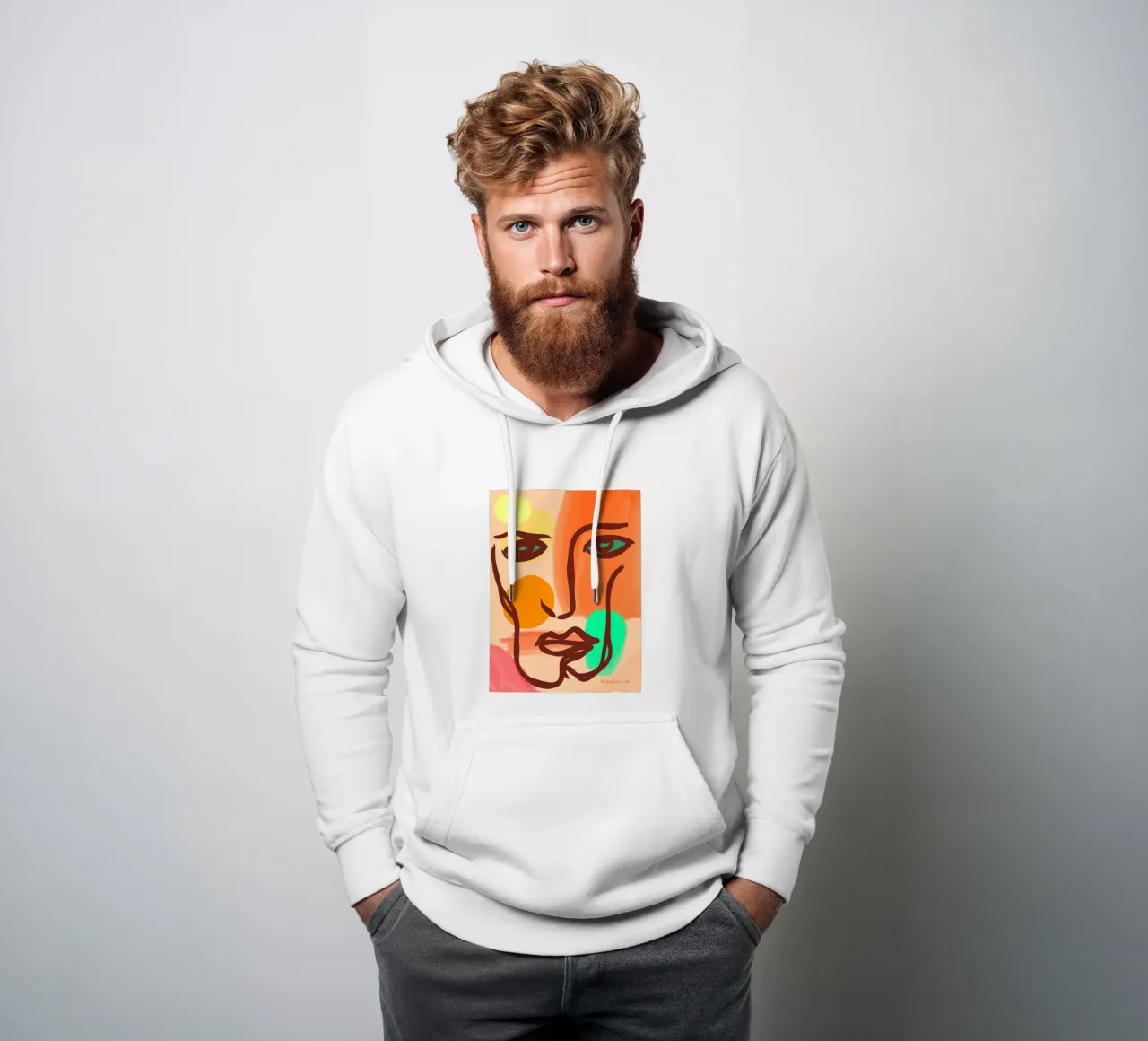 Dynamic Horizons felpa con cappuccio da Mike Leymi