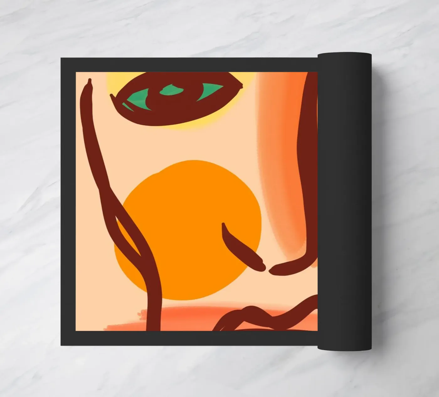 Dynamic Horizons deurmat van Mike Leymi