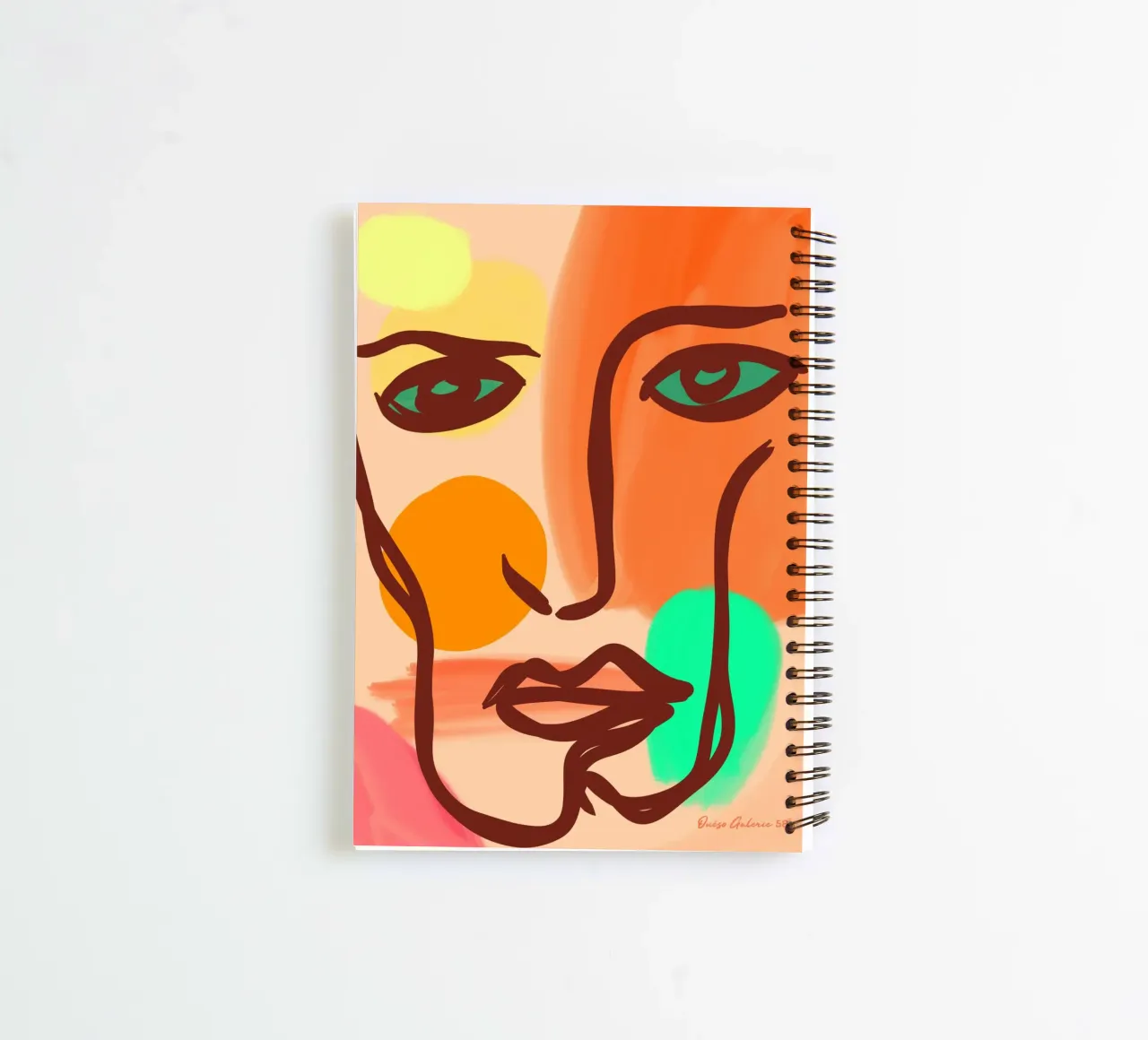 Dynamic Horizons spiral notebook by Mike Leymi