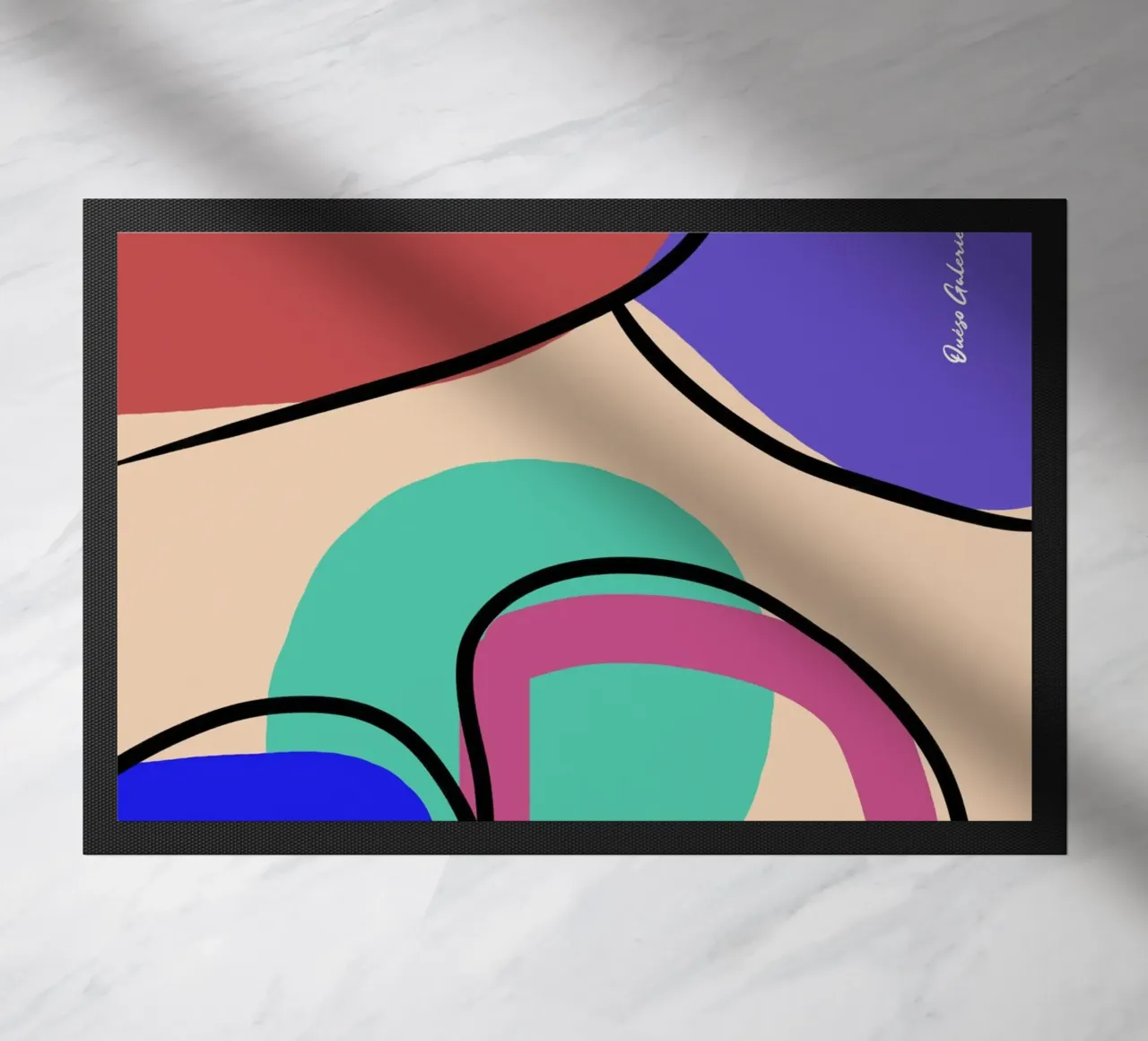 Abstract Glow zerbino da Mike Leymi